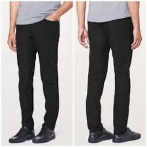 LULULEMON ABC Pants Classic Black Straight Fit Warpstreme